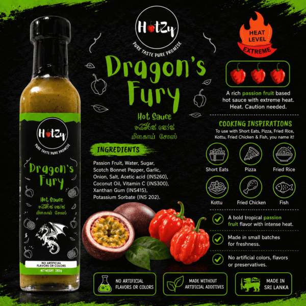 DRAGONS FURY HOT SAUCE - IMPACT WORLDEX - 03
