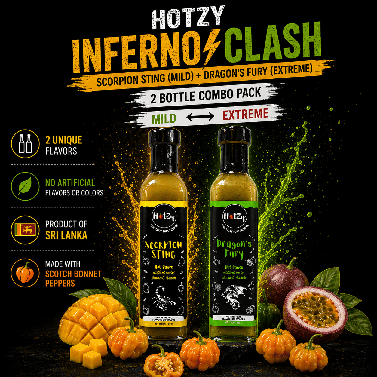 HOTZY INFERNO CLASH PACK - IMPACT WORLDEX - 01